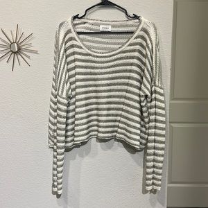 Storia | Long Sleeve Cropped Sweater | L